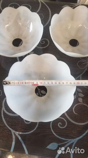 Плафоны для люстры стеклянные