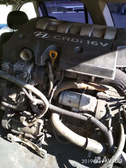 Двигатель D4EA HR16