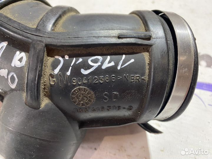 Гофра патрубок воздушный Opel Omega B X20SE