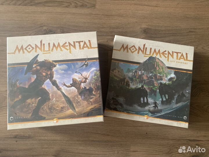 Настольная игра Monumental delux с дополнением