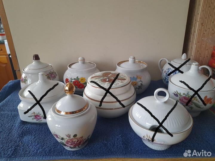 Сахарницы гдр, чсср, Дулево СССР