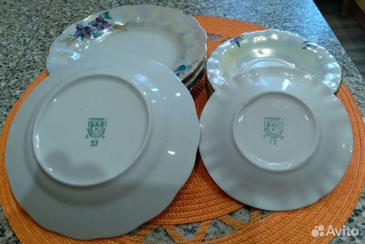 Тарелки СССР Япония Коростень