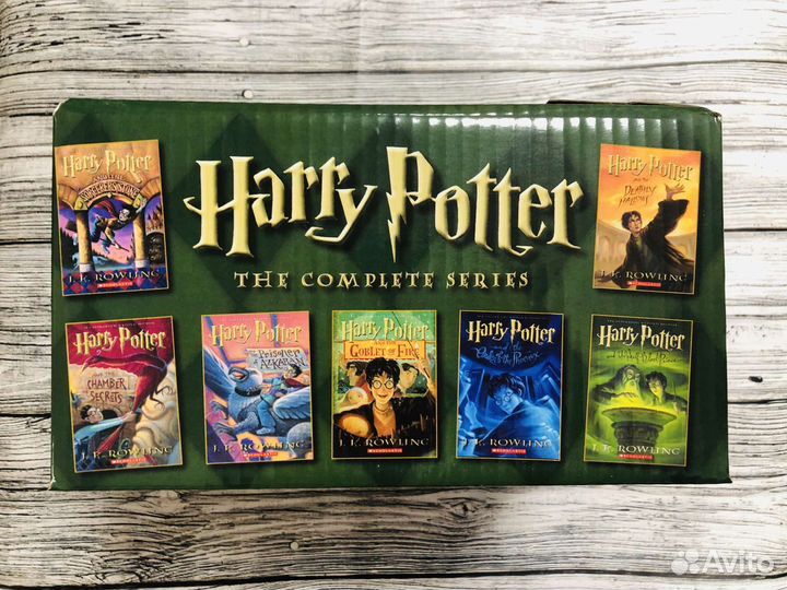 Harry Potter The Complete Series набор из 7 книг