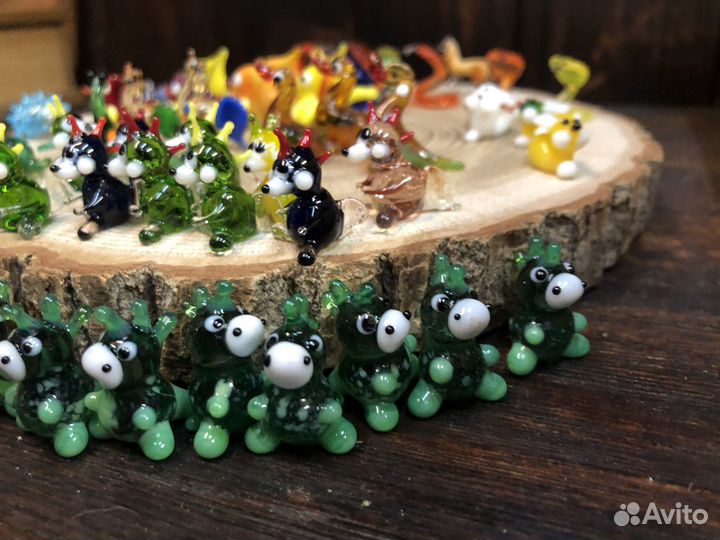 Дракон из стекла (1-3см)