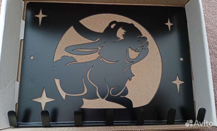 Ключница Черный Кролик