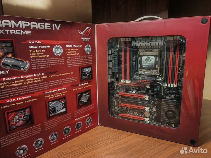 Материнская плата asus Rampage IV Extreme LGA2011