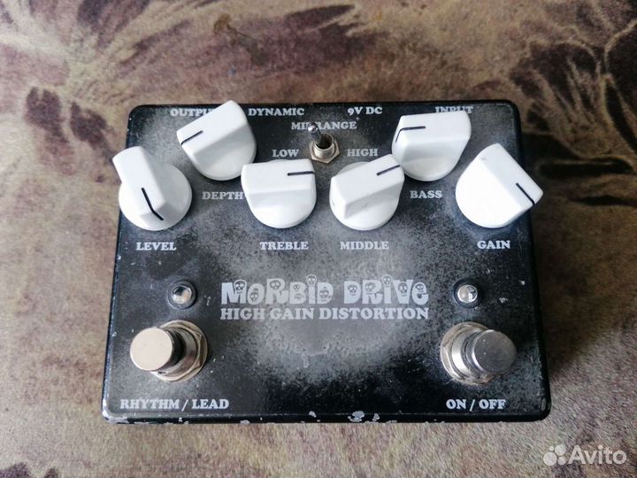 Гитарная педаль Wheebo Morbid drive Hi Gain Dist