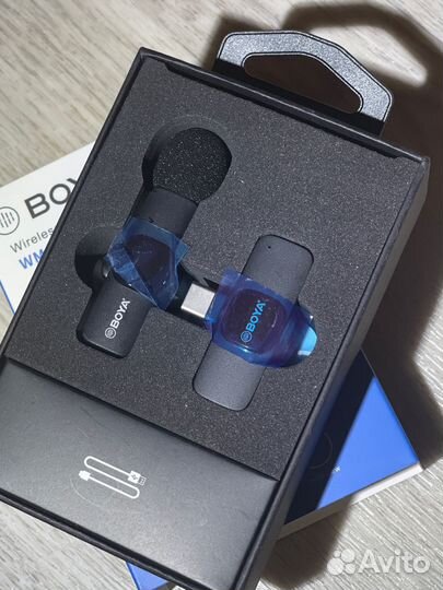 Петличный микрофон (Type-C) Android и iPhon 15