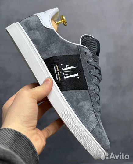 Кроссовки мужские Armani Exchange Gray
