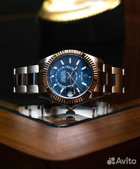 Rolex Sky Dweller 42mm Blue Dial White Gold