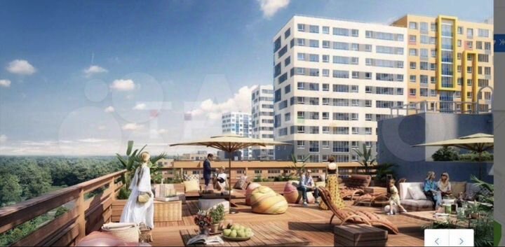 1-к. квартира, 34 м², 12/13 эт.