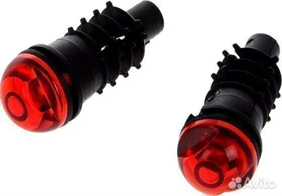 Заглушки в торцы руля Di-Light светод-ые с датчико