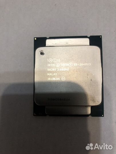 Процессор xeon 2640v3