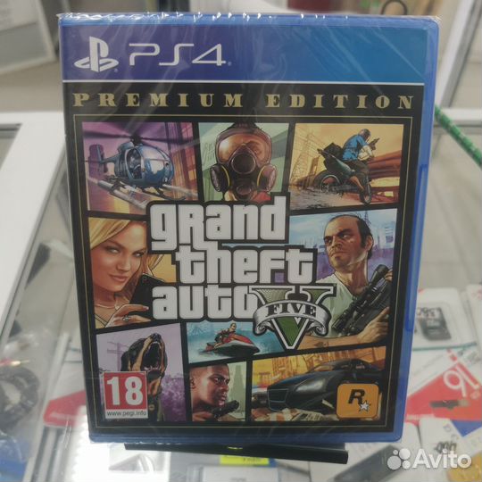 Новый диск GTA 5 ps4