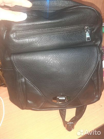 Рюкзак женский кожаный