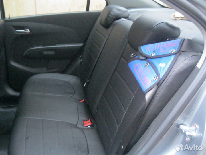 Чехлы из экокожи на Chevrolet Aveo от Автопилот