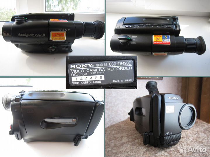 Запчасти для видеокамер Sony, Panasonic, JVC и др