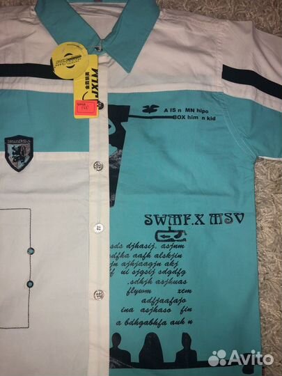 Новая рубашка для мальчика