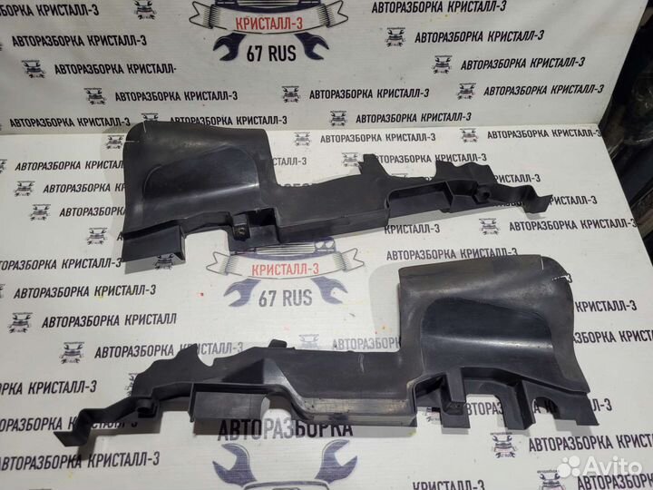 Дефлектор радиатора audi a4 b7