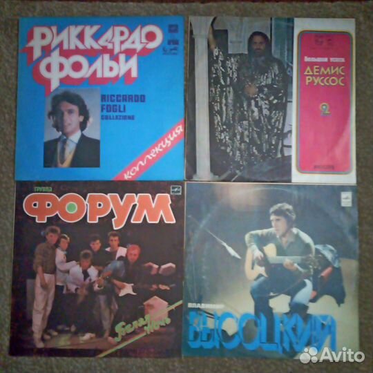 Виниловые пластинки Мелодия из коллекции