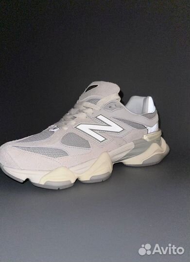 Кроссовки New Balance 9060, Gray Beige Люкс