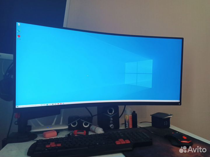 Монитор xiaomi redmi curved display 34