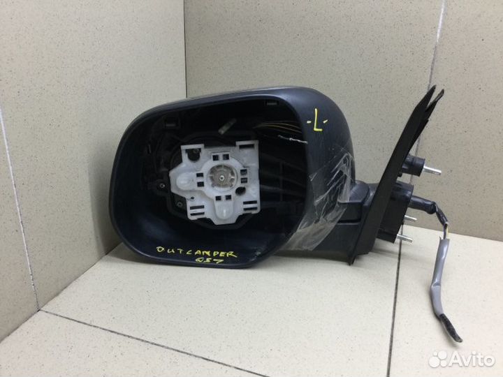 Зеркало левое без стекла Mitsubishi Outlander CU