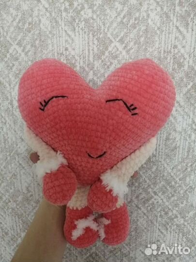 Сердечко, мягкая игрушка