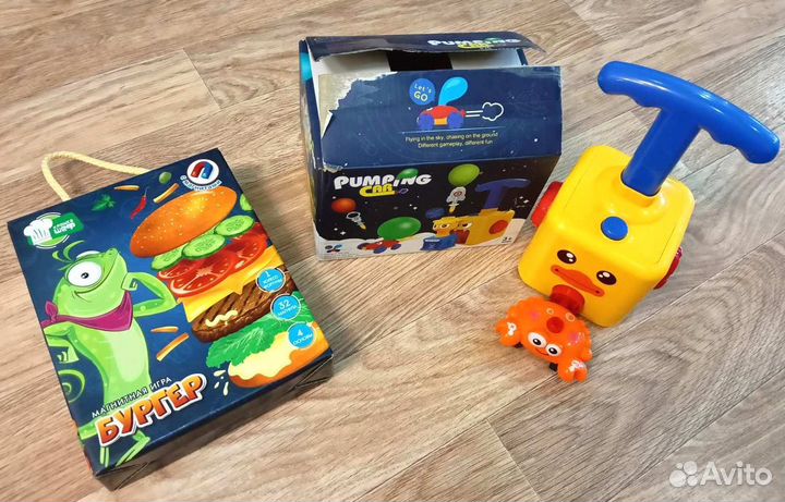 Детские настольные игры и головоломки