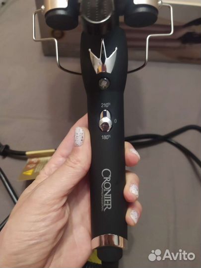 Плойка тройная для волос