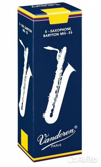 Vandoren SR243 трость для саксофона баритон тради