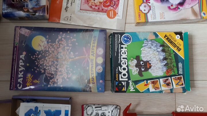 Набор для творчества Вышивание Плетение Шитье