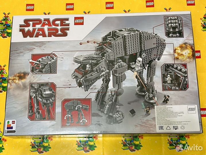 Lego Star Wars 75189Штурмовой шагоход