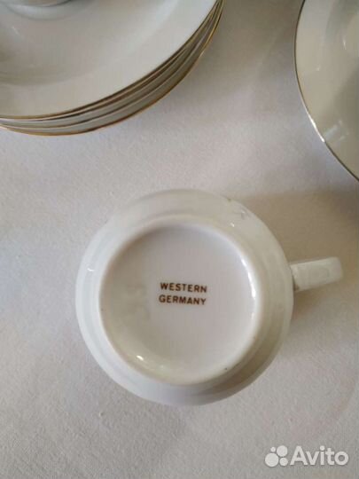 Чашки, блюдца Германия, Китай времён СССР