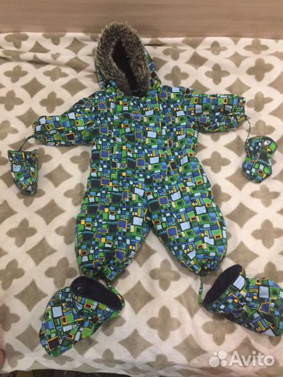 Детский зимний комбинезон