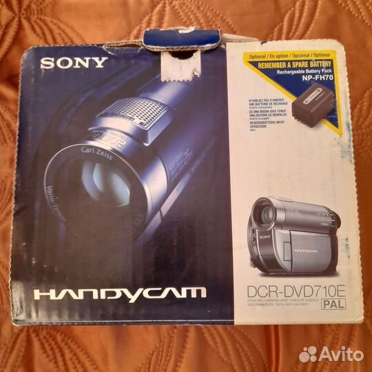 Видеокамера sony