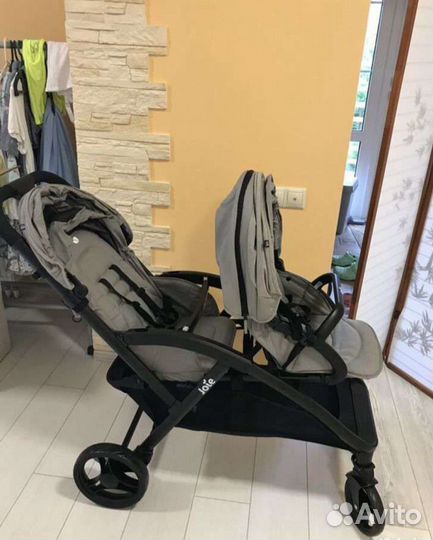 Коляска для двойни или погодок Joie