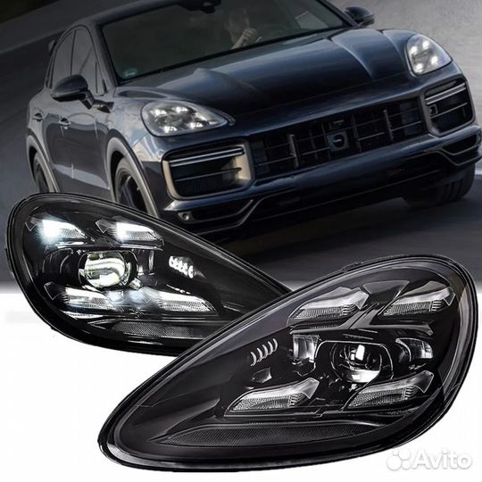 Светодиодные LED фары для Porsche Cayenne II 10-14