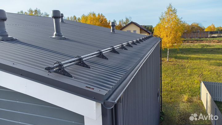 Снегозадержатели T4 40*20 GrandLine (монтаж мо)