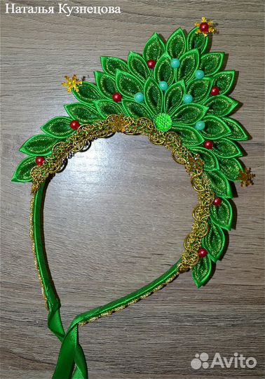 Корона, ободок для новогоднего образа 