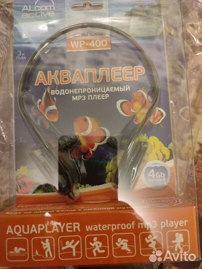 Водонепроницаемый мр 3 плеер ALcom active WP - 400