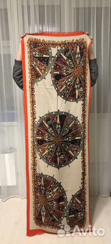 Палантин в стиле hermes