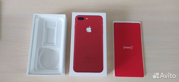Продам коробку от iPhone 7 Plus, Red