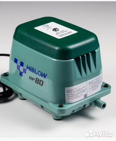 Компрессор hiblow HP 80 купить в Москве | Товары для дома и дачи | Авито