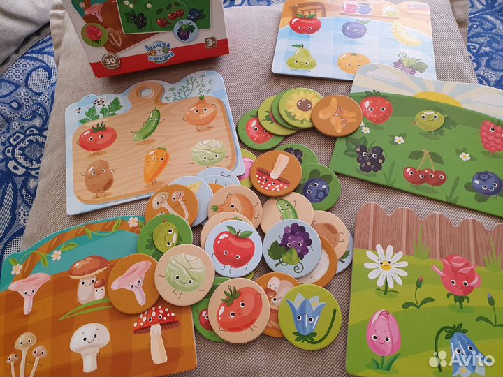 Развивающая игра Лото для малышей Новая