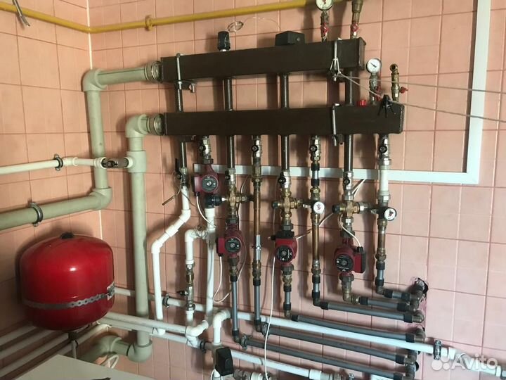 Отопление теплый пол водоснабжение канализация