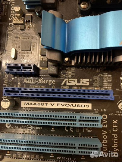 Материнская плата AM3 с процессором 4 ядра