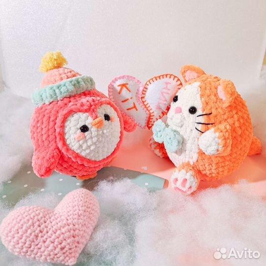 Вязаные игрушки ручной работы