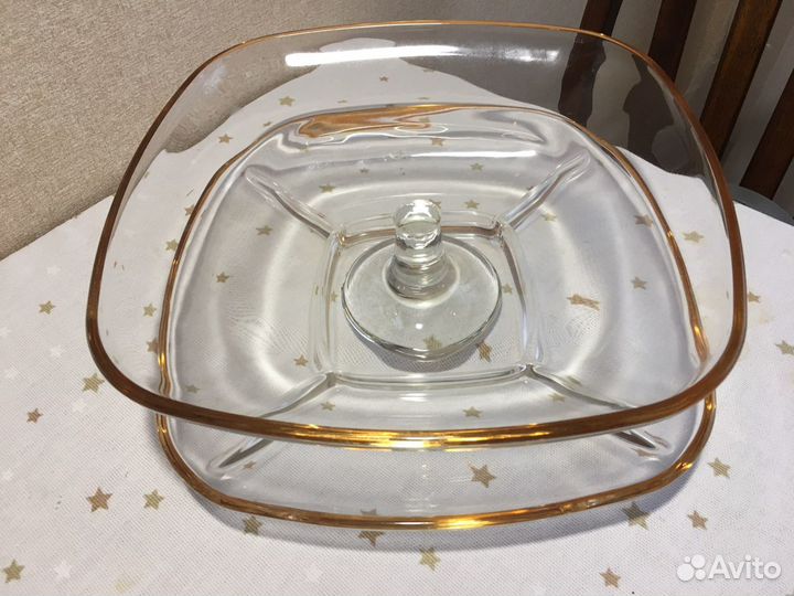 Хрустальное блюдо. Италия