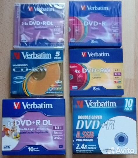DVD диски новые и б/у